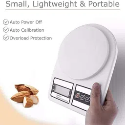 ARDAKI Digital Kitchen Weighing Scale with LCD Display for Food - Cake,Vegetable,Fruit Weighing Scale image 5