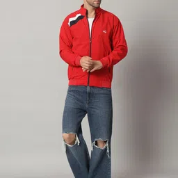 KGARMENTS Colorblock Men Wind Cheater image 2