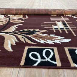 hr carpet Brown Acrylic Carpet image 4