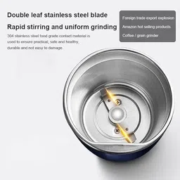 thefabfour Blue_SmartGrind_12 Personal Coffee Maker image 4