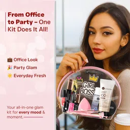 colorflix Navrang Beauty Set, Complete 12-in-1 All-in-One Makeup Kit with Travel Pouch image 4