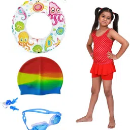 shifter HIGH QUALITY Premium Girls Swimming Kit combo with swim suits for 14-16YEARS Swimming Kit-picture-21