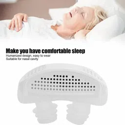 house of common Whie 2 in 1 anti snoring device and 1 Pc Health Sleeping Aid Anti-snoring Device image 4