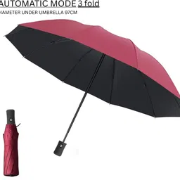 amaco Auto Open Close Button UV Umbrella Strong Folding 3-Fold Umbrella GOE 652 Umbrella-picture-17