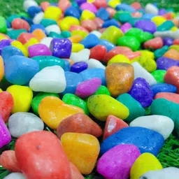 sumhari collections colorful-pebbles-01 Painted Asymmetrical Marble Pebbles image 4