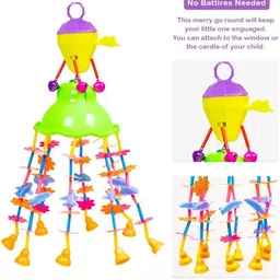 zokato erry go Round for Infants Your Child Enjoy The Soothing Music (Assorted Colours) Rattle image 3