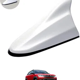 ccmm Unique New Design Shark Shape Waterproof White Shinny Antenna For Car-40 Universal White Waterproof Car Roof Shark Antenna-40 Satellite Vehicle Antenna-picture-23