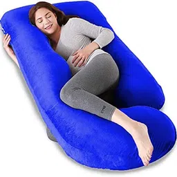 battop J SHAPE Microfibre Solid Pregnancy Pillow Pack of 1-picture-24