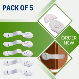 life zest Childproof Safety Lock – 5-Pack Adjustable Straps for Cabinets & Appliances Child Safety Strap Lock-picture-12