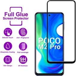 Xester Edge To Edge Tempered Glass for Poco M2 Pro image 2
