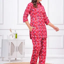 madfury Tunic Palazzos Western Set image 3