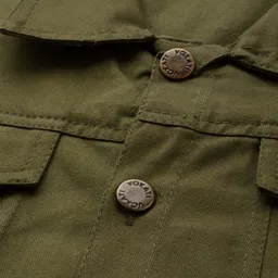 voxati Men Solid Denim Jacket image 5