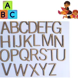 triaph Wooden Uppercase and Lowercase Alphabet set image 2