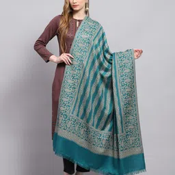MONTE CARLO Wool Self Design Women Shawl-picture-12