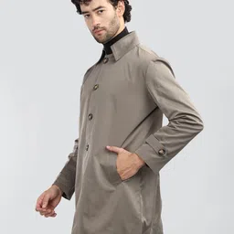 chkokko Do Not Bleach Solid Coat For Men image 3