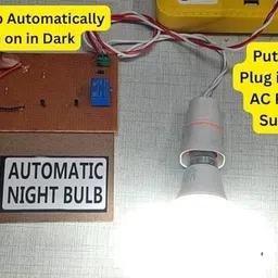 erhindia LDR Automatic Night Lamp Science Project Kit for School Kids Working Model Use image 4