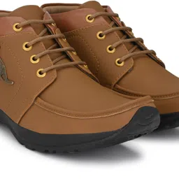 rising wolf Synthetic Leather Lightweight Boot for Daily Use | Mild Waterproof Protection Boots For Men-picture-17