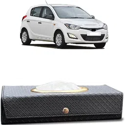 brothertwo Car Tissue Box Holder with 100 Tissue For i20 Vehicle Tissue Dispenser-picture-33