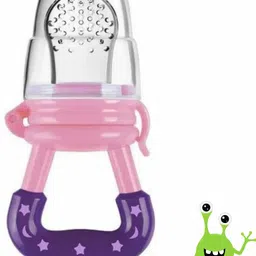 aapni dukan SST Sales Baby Food And Fruit Nibbler & Pacifier Teether BPA Free Nibbler BN98 Feeder-picture-11