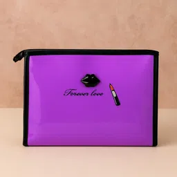 saanvii Girls Purple Cosmetic Bag image 2