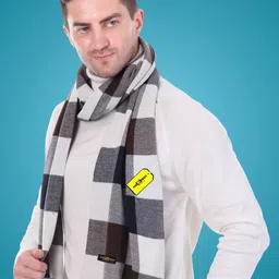 Pick Ur Needs Checkered Men Muffler-image-9