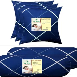 actos 3 Cushion And 2 Microfibre Geometric Bolster Pack of 5-picture-18