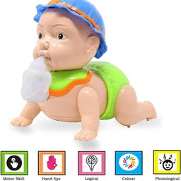 fferons Musical,Talking, Crawling Baby Toy for Babies with Dazzling Lights image 2