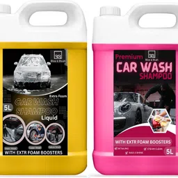 bliss & blush Car Washing Liquid Sutitable Vehical& Motor& Cycles& Car& Bas(5L Lemon&Rose 5L) Car Washing Liquid-picture-24