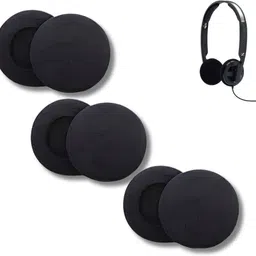 Crysendo Compatible with SENNHEISER 50mm|10mm Thick Replacement Headset Cushion(3 pairs) Over The Ear Headphone Cushion-image-52