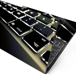 Anweshas HD Printed Full Panel Laptop Skin Sticker Vinyl Fits Size Upto 15 inches No Residue, Bubble Free, Waterproof - Key Pad Self Adhesive Vinyl Laptop Decal 15.6 image 1