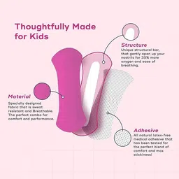 breath fix Kids Nasal Strips Extra Small Blue 30 Strips Anti-snoring Device image 3