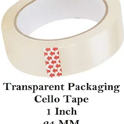 dfix Transparent Clear Adhesive Packaging Tape Roll 65 M Handheld Long Packing Tape Multipurpose Home, Office Use Diy (Manual) image 2