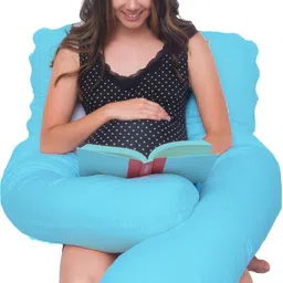 cashmera Upgrade Model Pregnancy Pillow Microfibre Solid Pregnancy Pillow Pack of 1 image 3