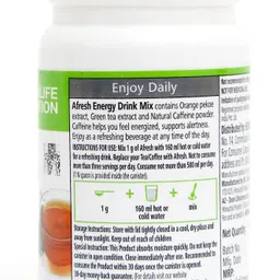 herbalife Afresh Energy Drink - Tulsi Flavor Sports Drink image 2
