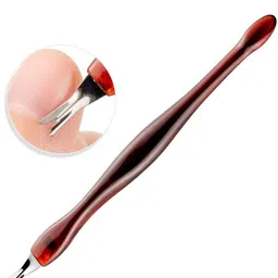 pratha 3Pcs Professional Cuticle Trimmer Pusher Knife Remover Dead Skin Tool Set Dual Ended Cuticle Pusher image 5