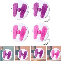 niralasa Ab Twisting Board Aerobic Exercise Magnetic Massage Waist Twisting Disc Fitness Ab Exerciser image 3