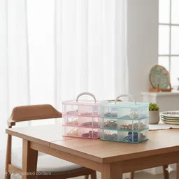 maxtid 6 layer Cute & Compact Jewellery Box Storage Box-picture-14