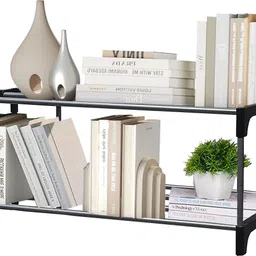 Study Material Organizer Plastic Open Book Shelf-image-65