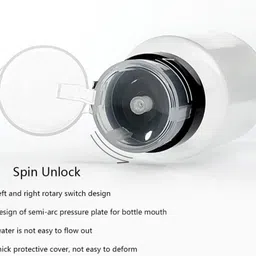 feelhigh Nail Polish Remover Pump Push Down Empty Lockable Acetone Pump Dispenser Bottle image 5