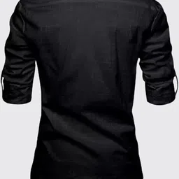 dimmy Men Printed Cotton Blend Straight Kurta image 2