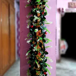 kingstyle impex Artificial Flowers Home Decoration Vine & Creepers Plant Wall Hanging Chain G207 Multicolor Rose Artificial Flower-picture-14