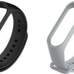 MOBISINGH Combo Pack Of 2Pcs Replacement Belt Smart Band Strap Soft Silion Band strap Adjustable Bracelet For Xia0mii M! 3/ M! 4 Band Watch Strap Silicon Band Combo Pack (Breathable Material)(Not Compatible with Mi Band 1/2,) Smart Band Strap-image-40