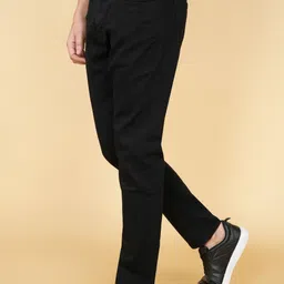 u.s. polo assn. denim co. Men Tapered Fit Mid Rise Black Jeans image 3