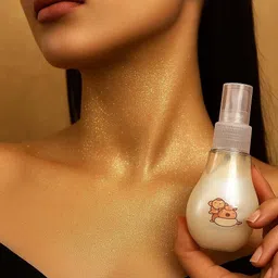 myeong Makeup Korean HD Gold Highlighter Face Body Illuminating Glow Highlighter image 1