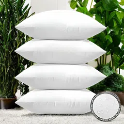 gunvar india private limited LUXURY Polyester Fibre Solid Sleeping Pillow Pack of 2 image 3
