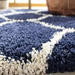 shopgallery Blue Polyester Carpet image 5