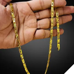 rkb sales 1gm gold plated High Quality Indian Polished chain men Gold-plated Plated Alloy Chain-picture-15