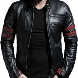 stylotrend.com Men Solid Leather Jacket-picture-41