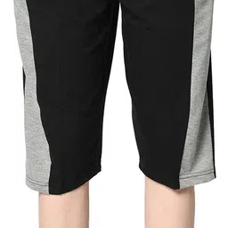 mack jonney Women Black Capri image 1