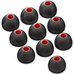 CHARMWAVES 10 Pieces (5 Pairs) Replacement Earbuds Neckband Earphone Ear Tips Buds In The Ear Headphone Cushion-picture-25